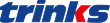 Logo von Trinks in blauer Schrift mit rotem Akzent, modern und professionell gestaltet.